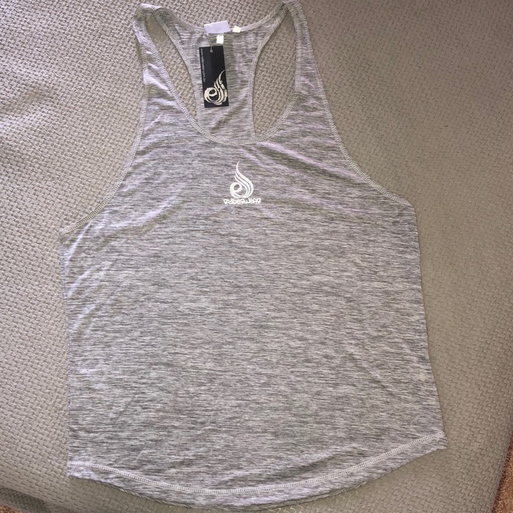 Ryderwear Grey Men’s Workout Tank/Singlet